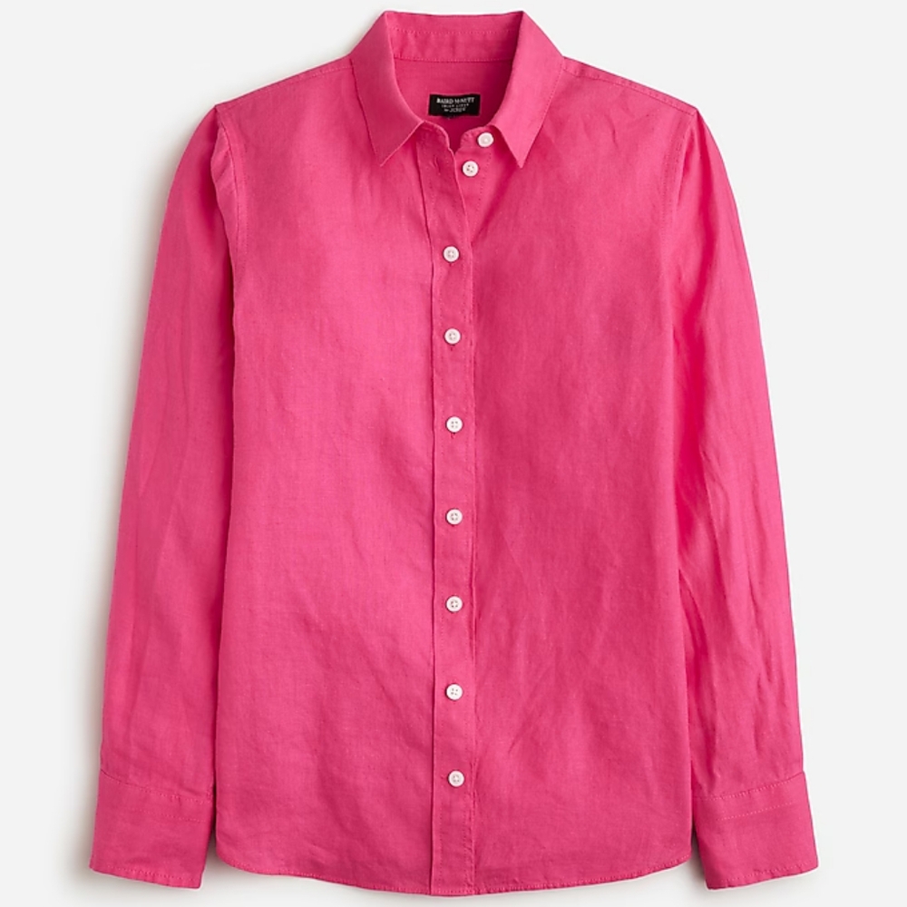 J. Crew Irish Linen Shirt NWT